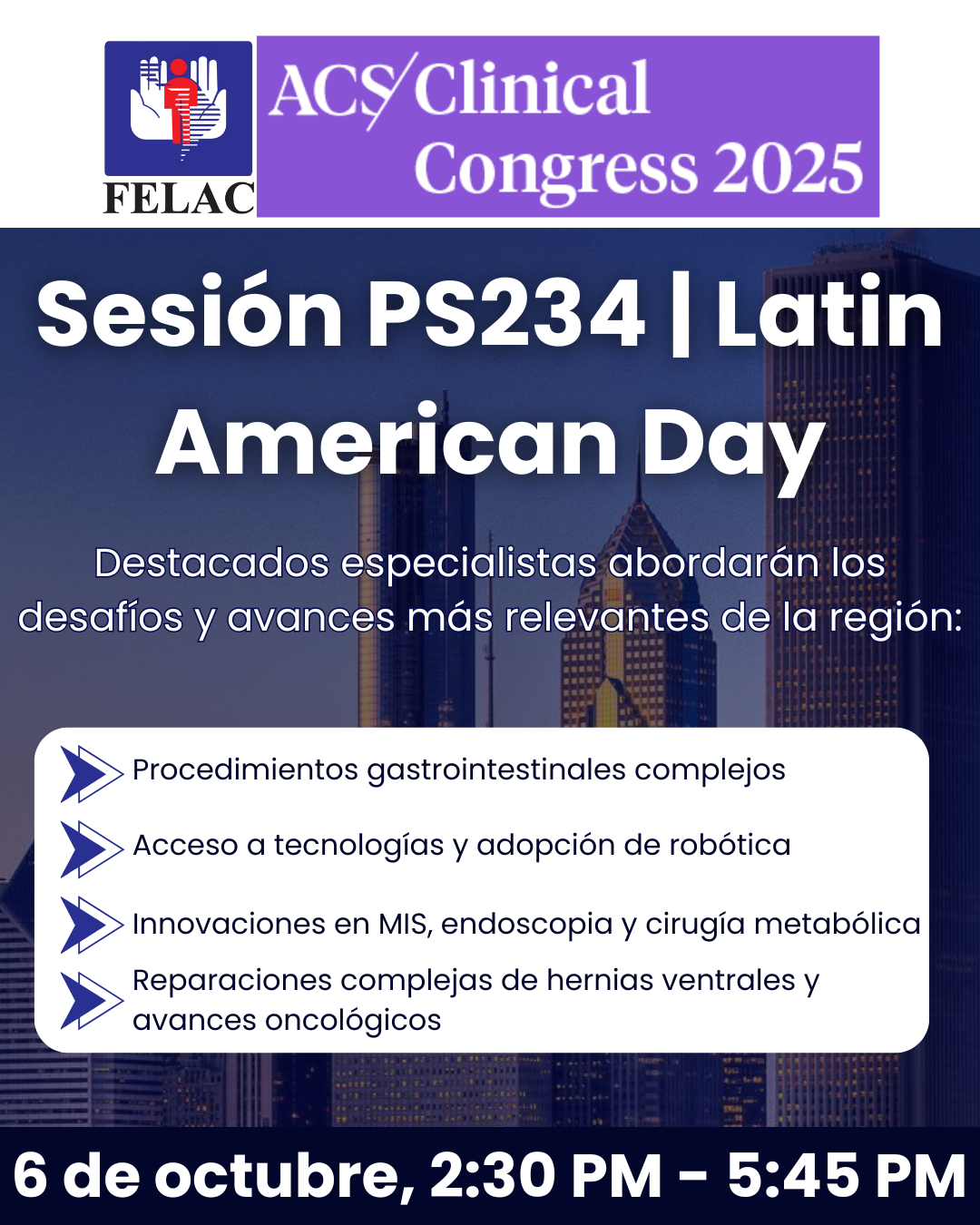 Sesión PS234. Latin American Day